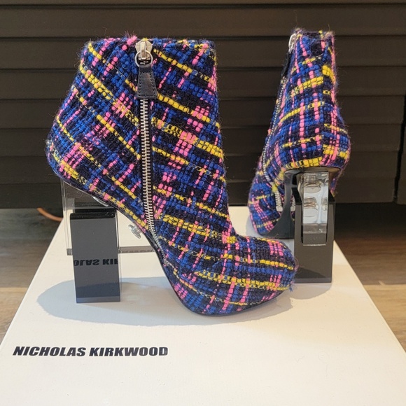 Erdem x Nicholas Kirkwood Ankle Boots - Size 5 - Picture 1 of 7